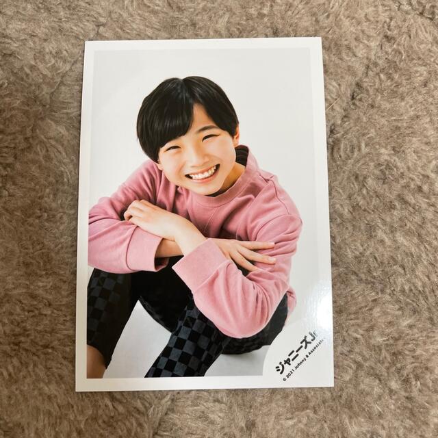 中川惺太 公式写真 エンタメ/ホビーのタレントグッズ(アイドルグッズ)の商品写真