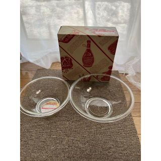 パイレックス(Pyrex)の岩城硝子　パイレックス　耐熱ガラスボウル2個セット(調理道具/製菓道具)