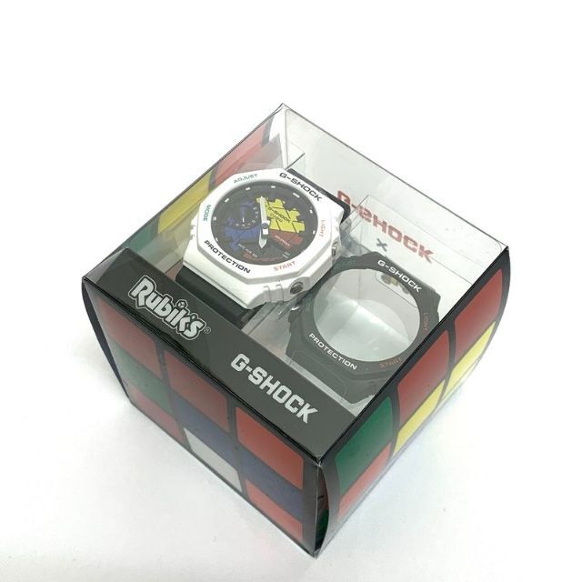 未使用 G-SHOCK × Rubik'sCube GAE-2100RCメンズ