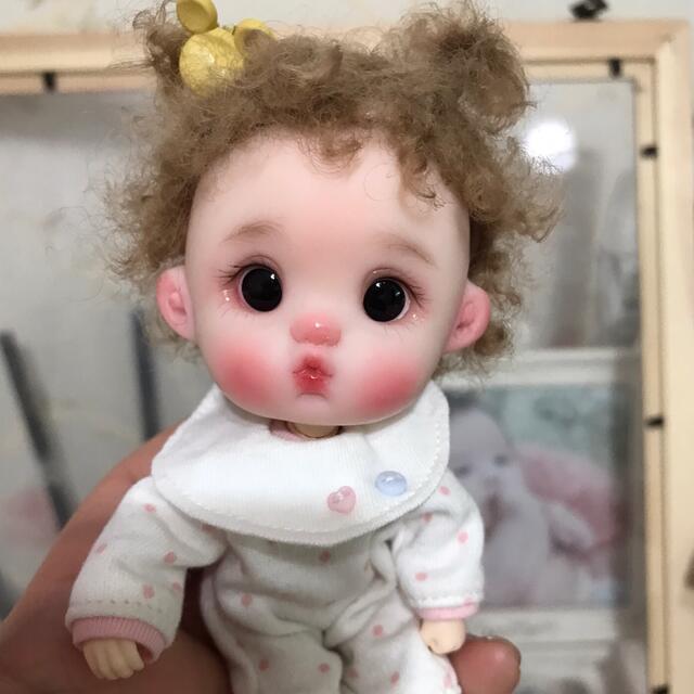 韓国の慰安婦像  創作人形　粘土ドール　本体doll オビツ11 おもちゃ/人形
