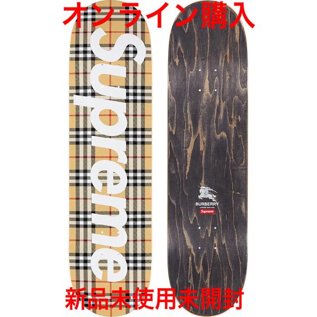 Supreme(シュプリーム)の【完全未開封】Supreme®/Burberry® Skateboard スポーツ/アウトドアのスポーツ/アウトドア その他(スケートボード)の商品写真