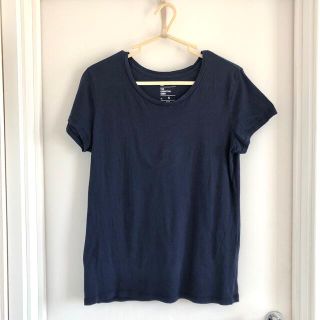 ギャップ(GAP)の【GAP】クルーネック Tシャツ／ネイビー(Tシャツ(半袖/袖なし))