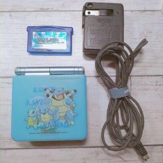 ゲームボーイアドバンス - ゲームボーイアドバンス SP ブルー カバー