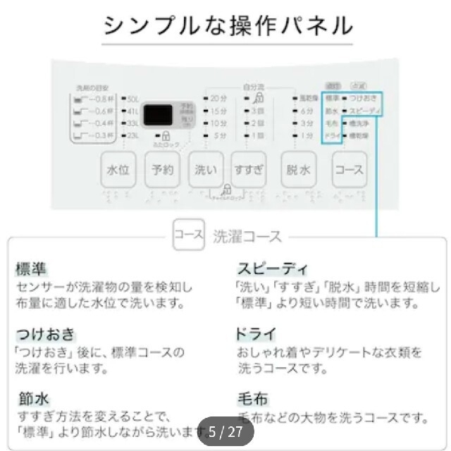 286A  ニトリ　2022年製 全自動洗濯機　6kg  送料設置無料