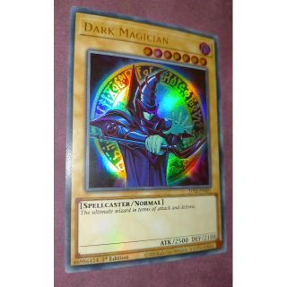 遊戯王 英語 EU版 ブラックマジシャン 旧イラスト 25TH 美品(シングルカード)