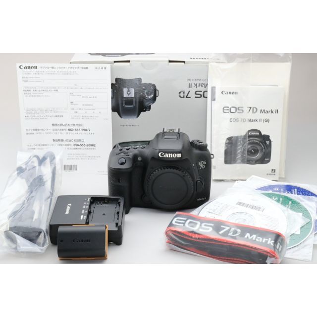 保証書あり　キャノン　EOS 7D MARK2 ボディ