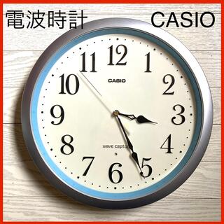 カシオ(CASIO)のCASIO 壁掛け時計 電波時計 wave ceptor(掛時計/柱時計)