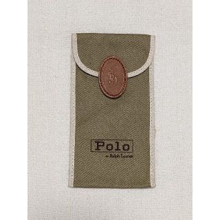 ポロラルフローレン(POLO RALPH LAUREN)の未使用 ポロラルフローレン メガネ入れ 小物入れ ベージュ チェック柄(その他)