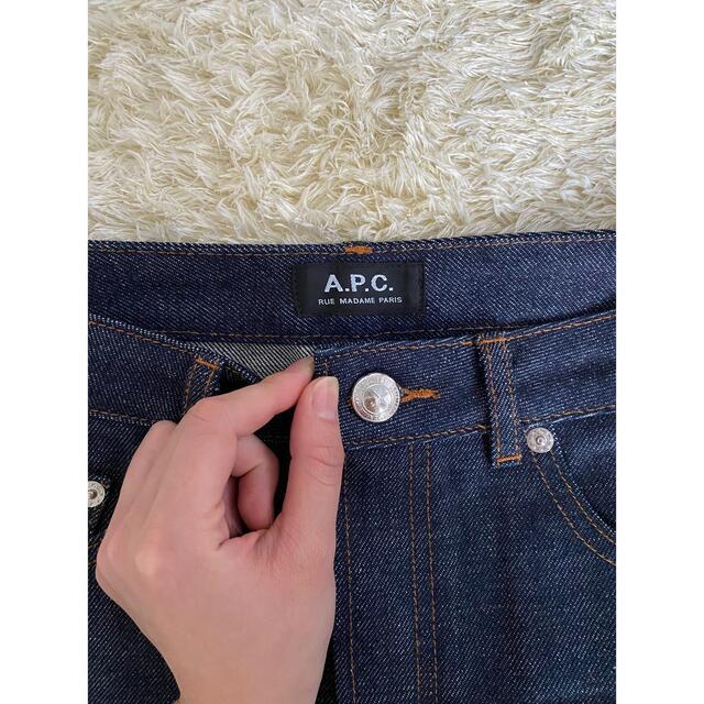 A.P.C(アーペーセー)のA.P.C standard denim skirt レディースのスカート(ミニスカート)の商品写真