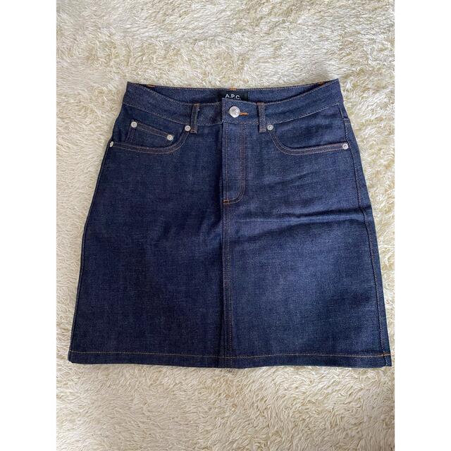 A.P.C(アーペーセー)のA.P.C standard denim skirt レディースのスカート(ミニスカート)の商品写真