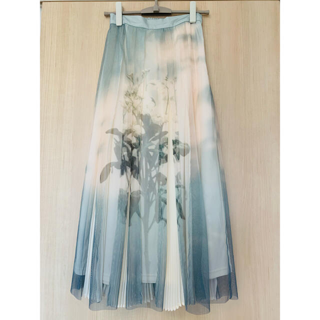 Ameri VINTAGE(アメリヴィンテージ)のSAYO NAGASE SPRING EVENING COLLAB SKIRT  レディースのスカート(ロングスカート)の商品写真