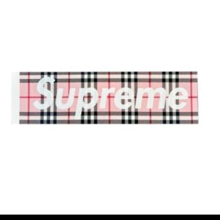 シュプリーム(Supreme)のSupreme Burberry ステッカー Pink(その他)