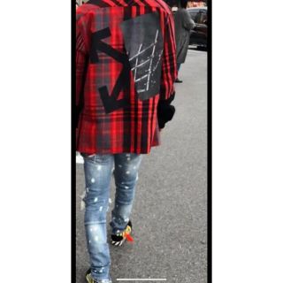 オフホワイト(OFF-WHITE)のoff-white チェックシャツ(シャツ)