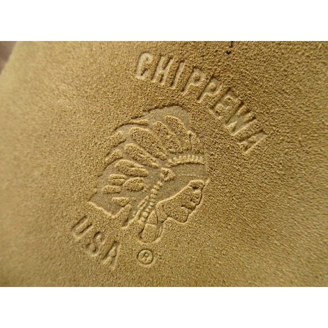 CHIPPEWA(チペワ)のデッドストック 純正ソール付 チペワ 97874 スエード ブーツ 26.0cm メンズの靴/シューズ(ブーツ)の商品写真