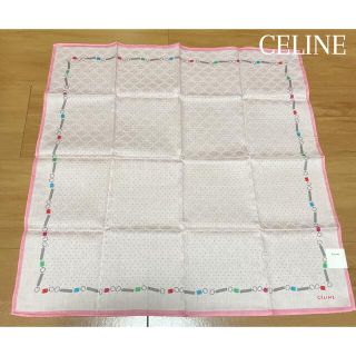 セリーヌ(celine)のCELINE セリーヌ　大判スカーフ　ハンカチ(バンダナ/スカーフ)