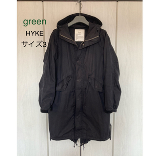 グリーン(green)のgreen グリーン モッズコート HYKE SIZE 3-LARGE(モッズコート)