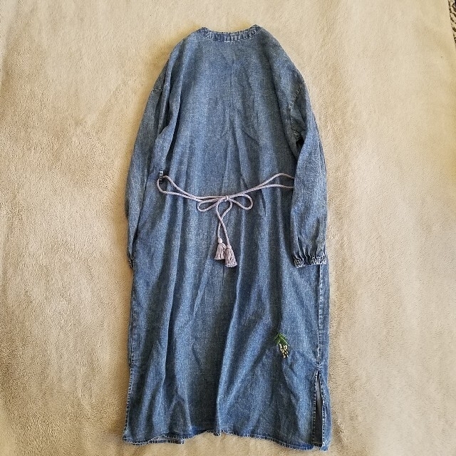 [graniph] embroidery denim shirt gown レディースのジャケット/アウター(その他)の商品写真