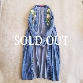 [graniph] embroidery denim shirt gown(その他)