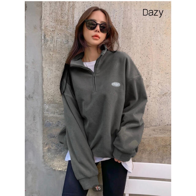 DAZY プルオーバー　フリース　Sサイズ レディースのトップス(トレーナー/スウェット)の商品写真