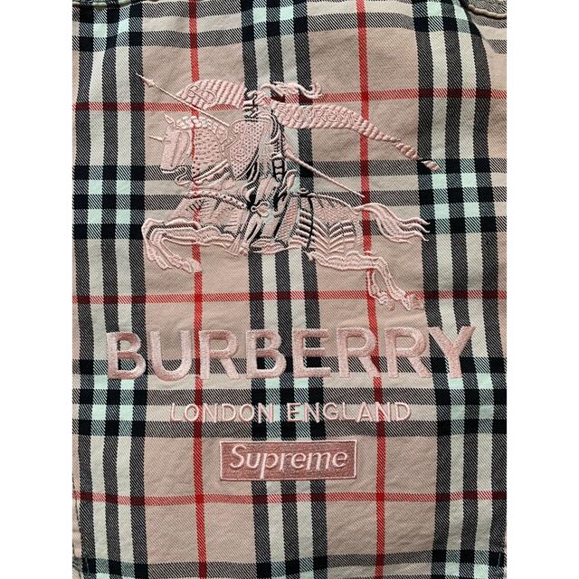 Supreme(シュプリーム)のSupreme Burberry Denim Trucker  メンズのジャケット/アウター(Gジャン/デニムジャケット)の商品写真