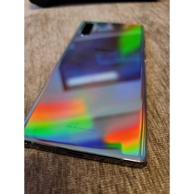 Galaxy - 超美品 Galaxy note10 plus au SIMロック解除済みの通販 by ...