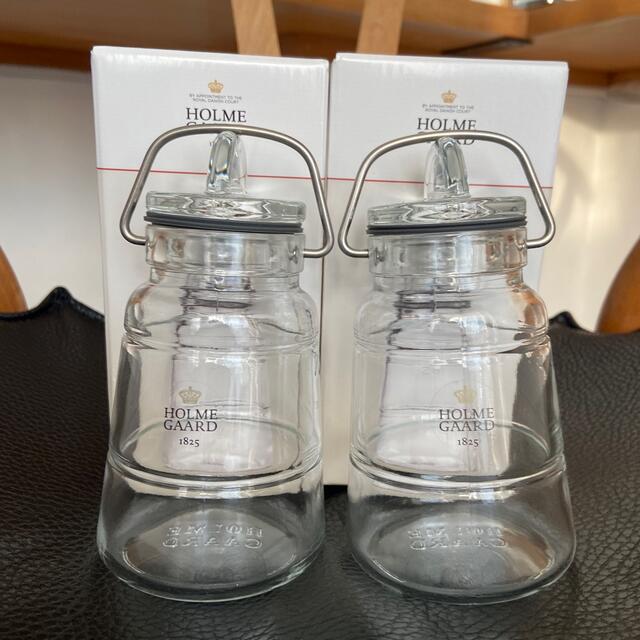 iittala(イッタラ)のscope ホルムガード　スカーラ　ジャー　200ml ２つセット　セレブレイト インテリア/住まい/日用品のキッチン/食器(容器)の商品写真