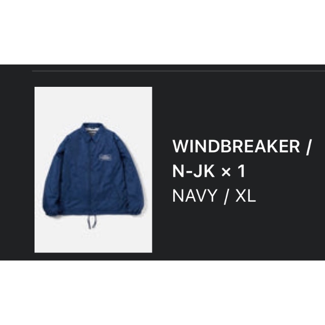 Neighborhood WINDBREAKER / N-JK XL