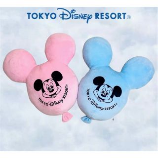 ディズニー(Disney)の【新品】入手困難💗バルーンクッション　2点セット✴︎オンライン購入品✴︎(クッション)