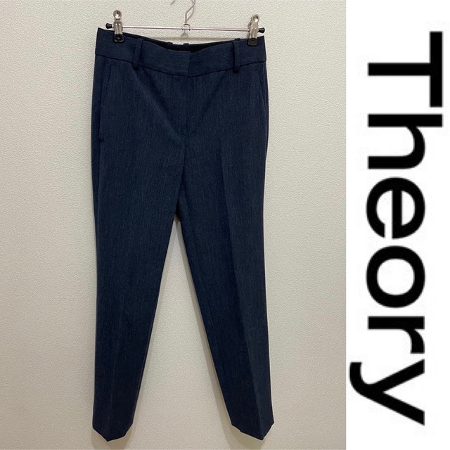 theory(セオリー)のtheory セオリー パンツ デニムブルー XX0 レディースのパンツ(カジュアルパンツ)の商品写真