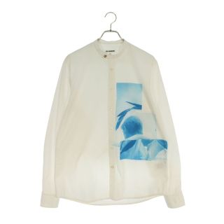 ジルサンダー(Jil Sander)のジルサンダー 18SS JSUO742344 フォトプリント長袖シャツ 39(シャツ)