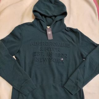 アバクロンビーアンドフィッチ(Abercrombie&Fitch)のヤマカツ様専用　新品Abercrombie&Fitch パーカー　Men's　S(パーカー)