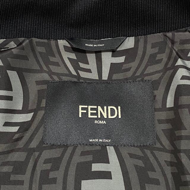 【新品】FENDI フェンディ ボンバージャケット ブルゾン MA-1 ブラック