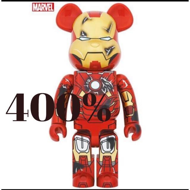 BE@RBRICK(ベアブリック)のBE@RBRICK IRON MAN MARK VII DAMAGE 400％ エンタメ/ホビーのフィギュア(その他)の商品写真