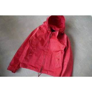 ストーンアイランド(STONE ISLAND)のTEN-C テンシー ANORAK アノラックパーカー レッド(ナイロンジャケット)