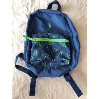 ラルフローレン(Ralph Lauren)のラルフローレン キッズ リュック 青色 美品 (リュックサック)