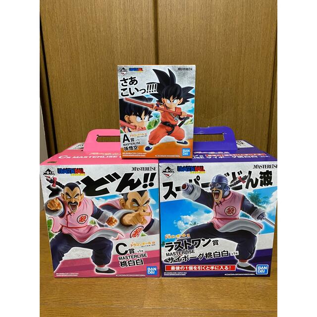 ドラゴンボール　一番くじ　桃白白　フィギュアセット