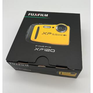 フジフイルム(富士フイルム)のFUJIFILM XP120 イエロー　美品(コンパクトデジタルカメラ)