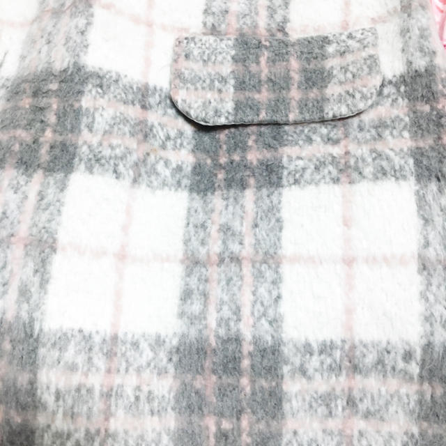 min plume(ミンプリュム)の台形チェックスカート レディースのスカート(ミニスカート)の商品写真