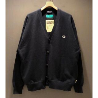 ビームス(BEAMS)のM NAVY 22SS SSZ FRED PERRY L/TEACHER C/G(カーディガン)