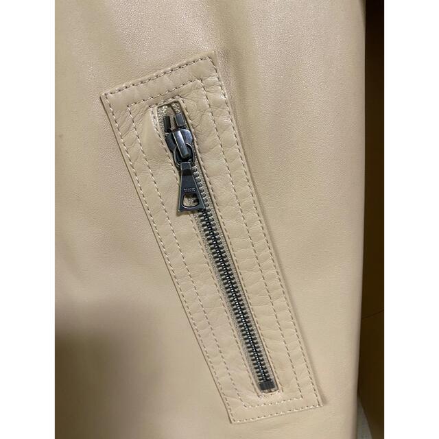 Theory スムースレザーライダースジャケット