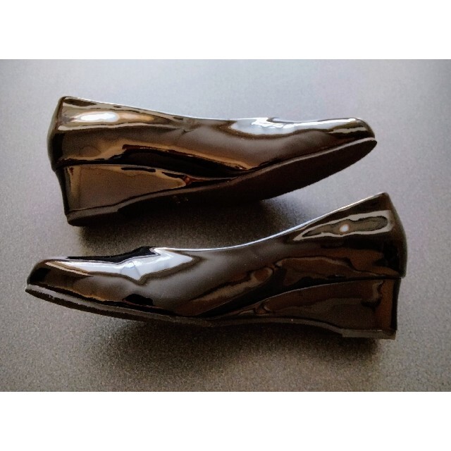 新品  レディース  エナメル パンプス レディースの靴/シューズ(ハイヒール/パンプス)の商品写真