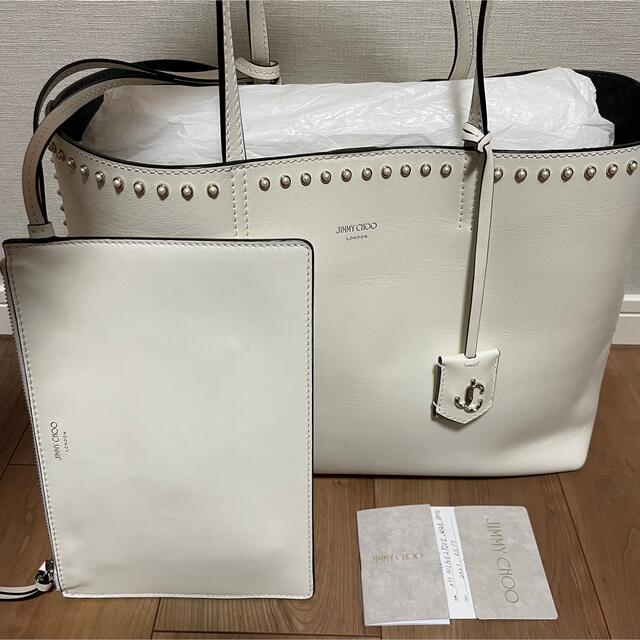 割引クーポン配布中!! 超美品 ジミーチュウ ナイントゥファイブ パール