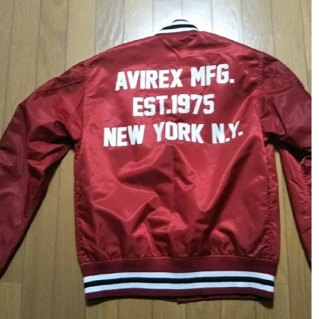 AVIREX(アヴィレックス)のAVIREX   アヴィレックス   女性用ベースボールジャケット レディースのジャケット/アウター(スカジャン)の商品写真