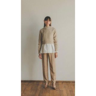 クラネ(CLANE)のCLANE GROSS COLOR TAPERED PANTS(カジュアルパンツ)