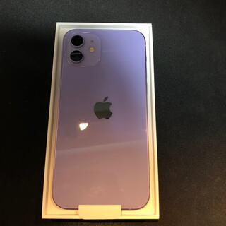 アイフォーン(iPhone)の桜様の専用　iPhone12 パープル 64GB 未使用(スマートフォン本体)