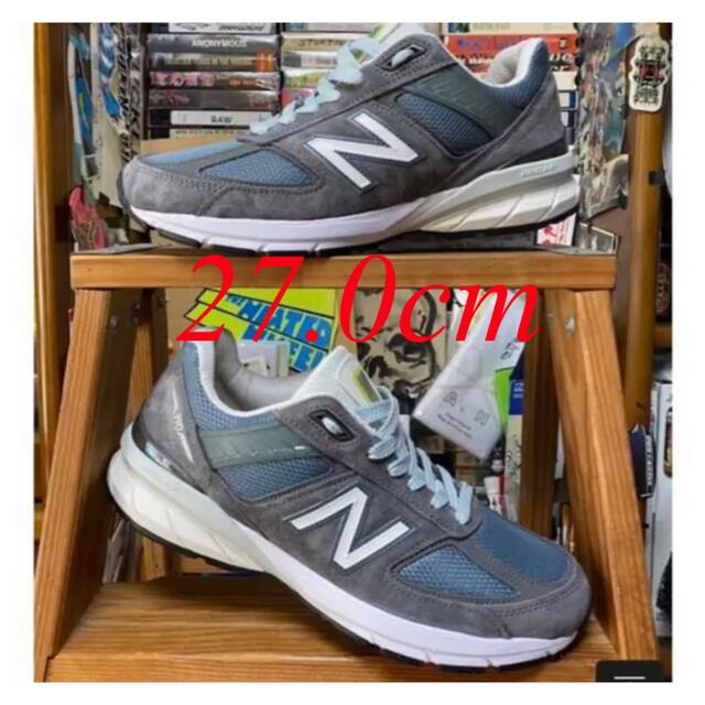 New Balance M990 BE5 Gray SSZ 27.0cm