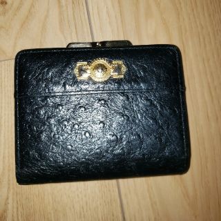 未使用品　稀少　ヴィンテージ　GIANNI VERSACE　レオパード柄　財布