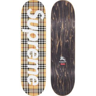 シュプリーム(Supreme)の評価418！Supreme Burberry Skateboard Deck(スケートボード)