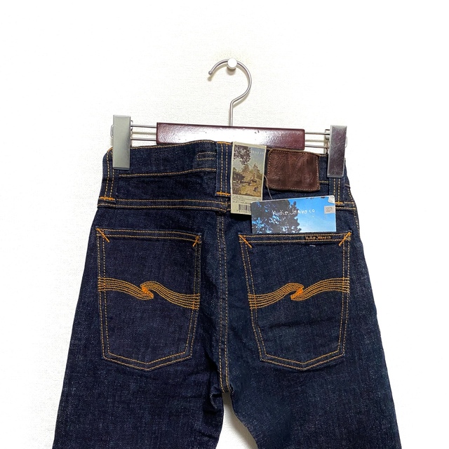 Nudie Jeans(ヌーディジーンズ)のnudie jeans☆TUBE TOM☆リジットスキニーパンツ☆新品未使用☆ レディースのパンツ(デニム/ジーンズ)の商品写真