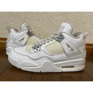 ナイキ(NIKE)のNIKE AIR JORDAN 4 RETRO"PURE MONEY"23.0(スニーカー)